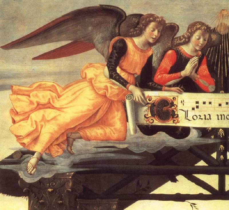 GHIRLANDAIO, Domenico Detail of the Adoration of the Magi